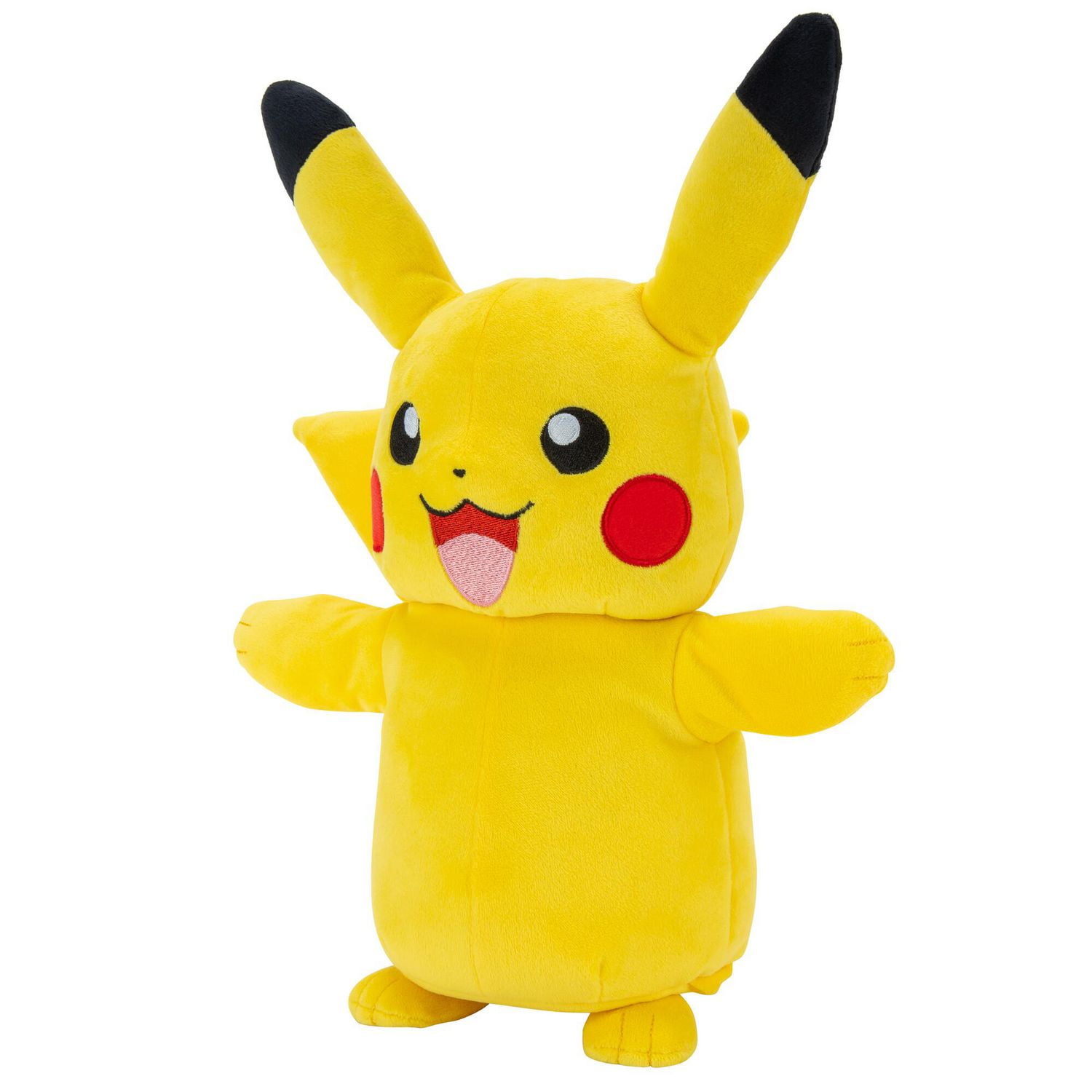 Pokemon Electric Charge Pikachu Feature Plush Walmart