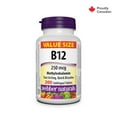 thumbnail image 1 of Webber Naturals Vitamine B12 250 mcg méthylcobalamine, 1 of 10
