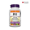 thumbnail image 2 of Webber Naturals Vitamine B12 250 mcg méthylcobalamine, 2 of 10