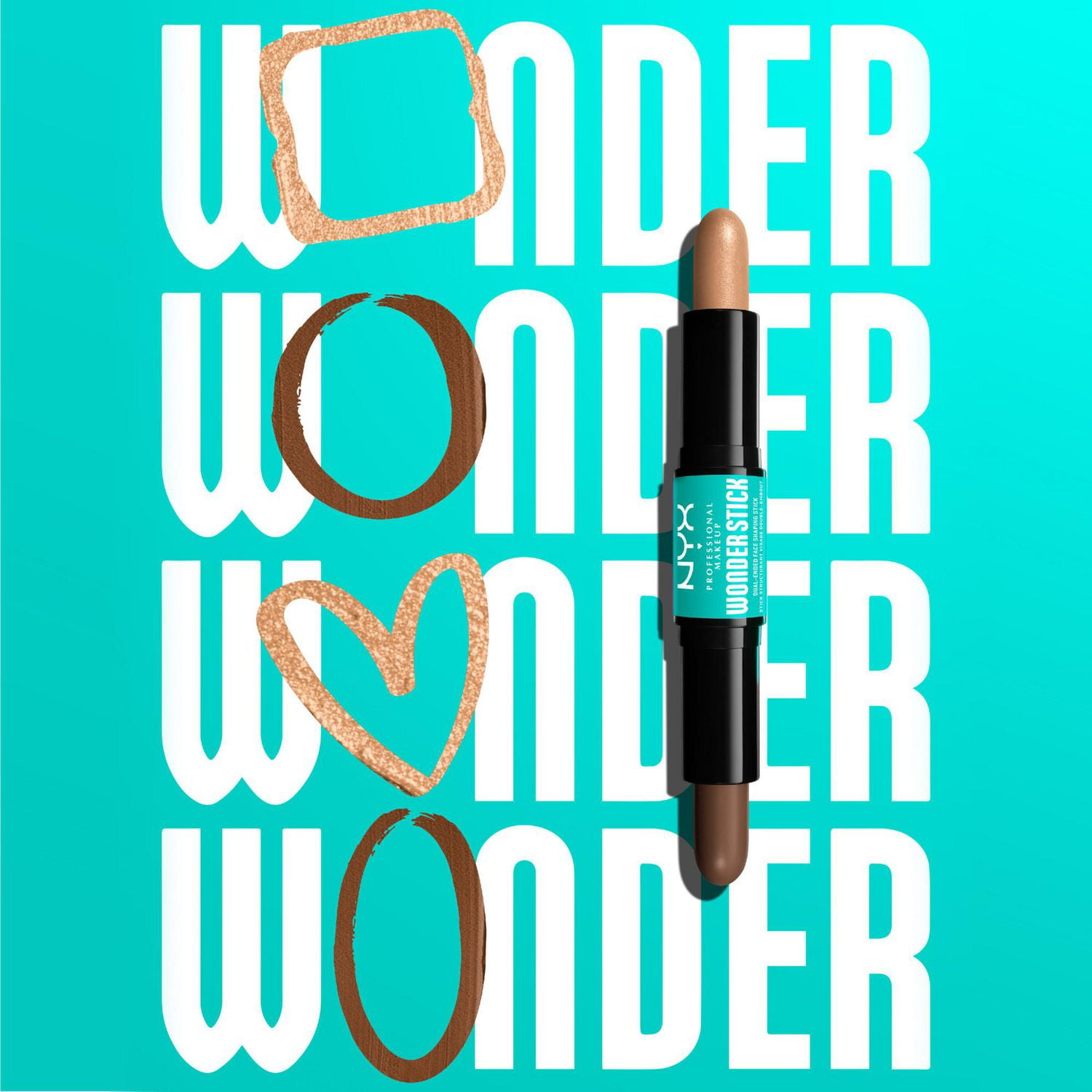 Nyx Professional Makeup Wonder Stick 2-in-1 Highlight & Contour
