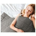 thumbnail image 3 of Mahli Microfiber 15lb Weighted Blanket, 3 of 8
