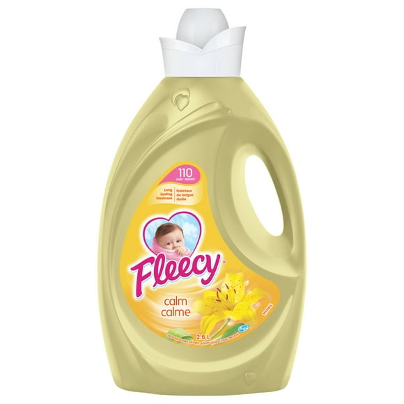 Fleecy Fabric Softener, Aroma Calm (Fabric Conditioner), 2.6L - 110 Loads