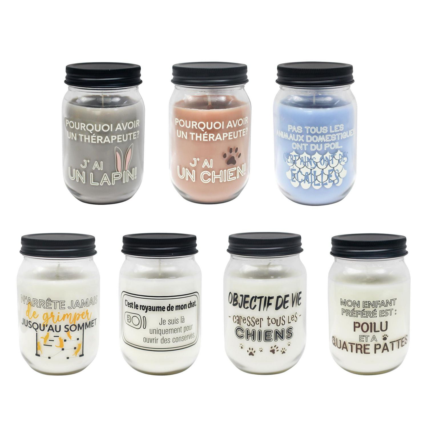 11oz Bougie parfumée au mélange de soya