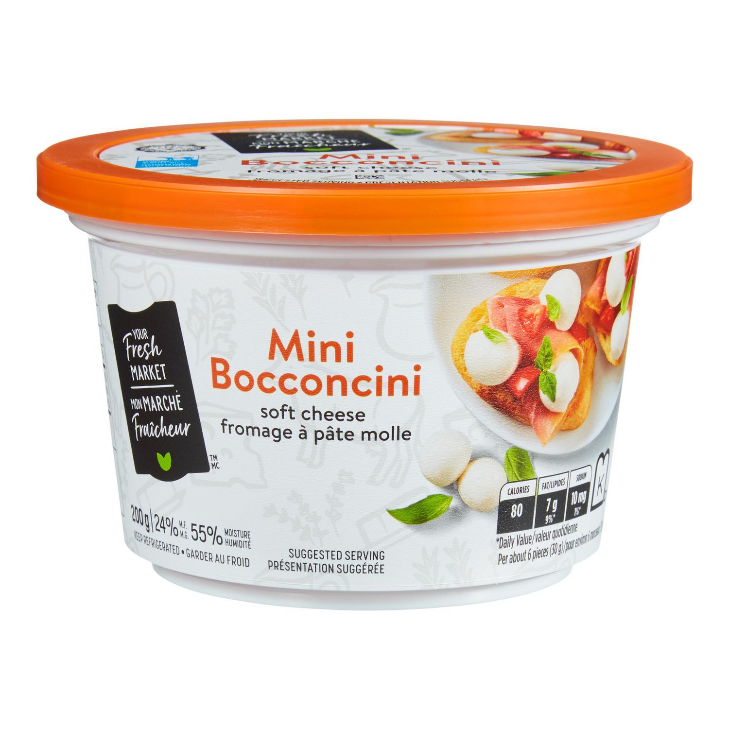 Your Fresh Market Mini Bocconcini Cheese 200 g