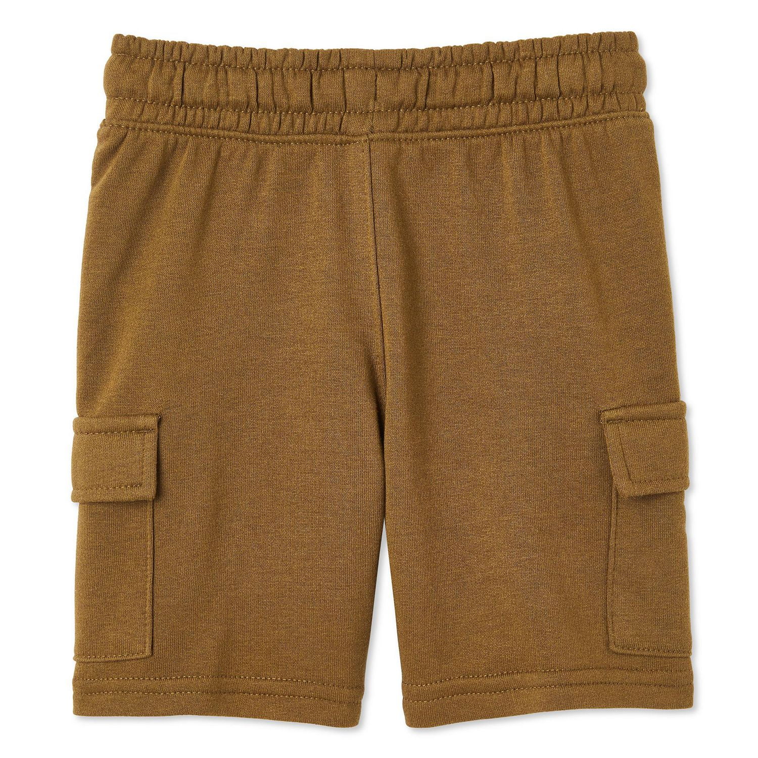 Short cargo en tissu éponge bouclé George pour petits garçons