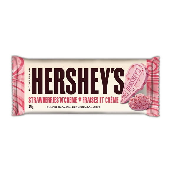 HERSHEY'S Strawberries 'n' Creme Flavoured Candy Bar