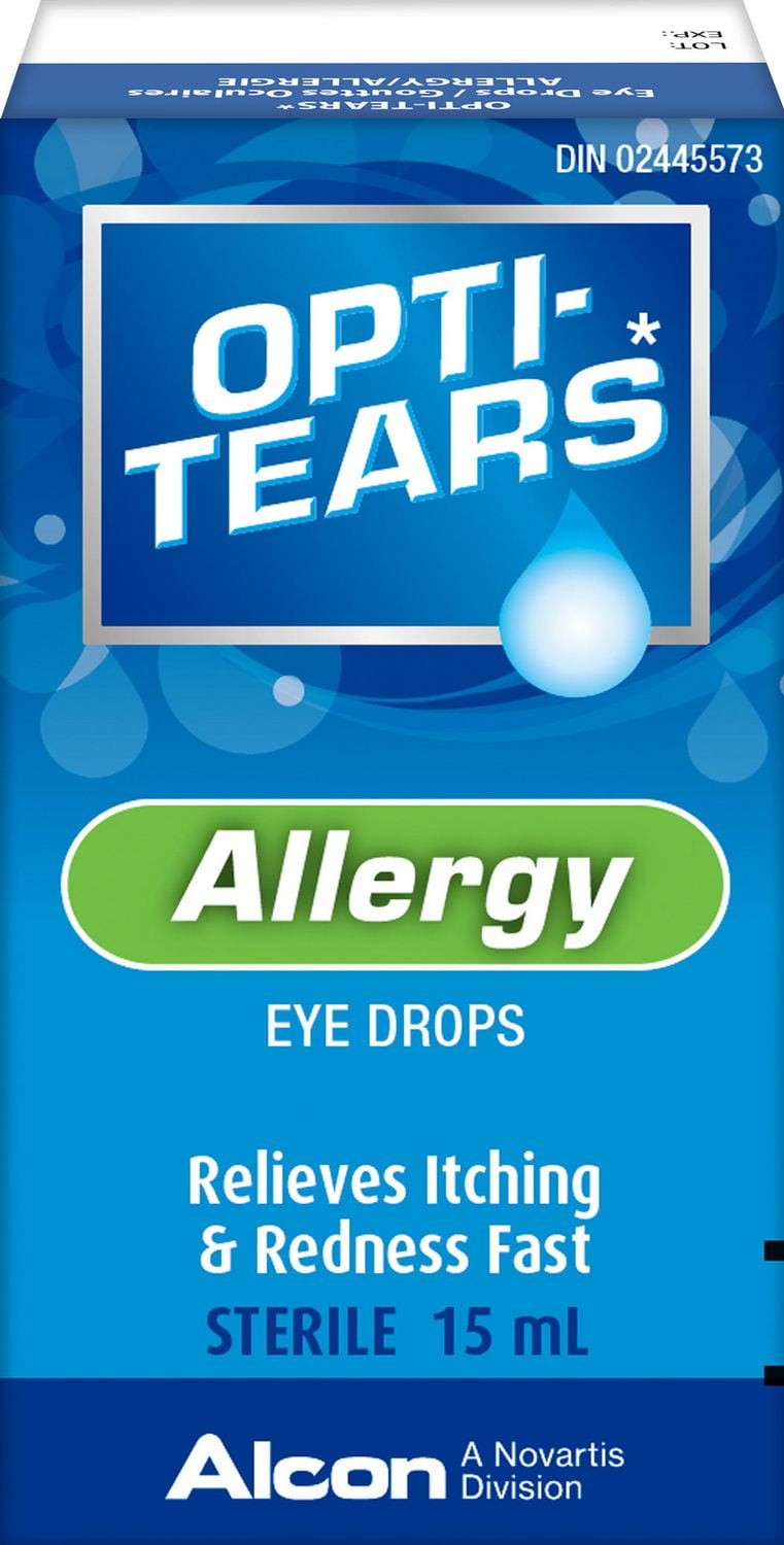 OPTITEARS® Allergy Eye Drops, 15 ml Walmart Canada