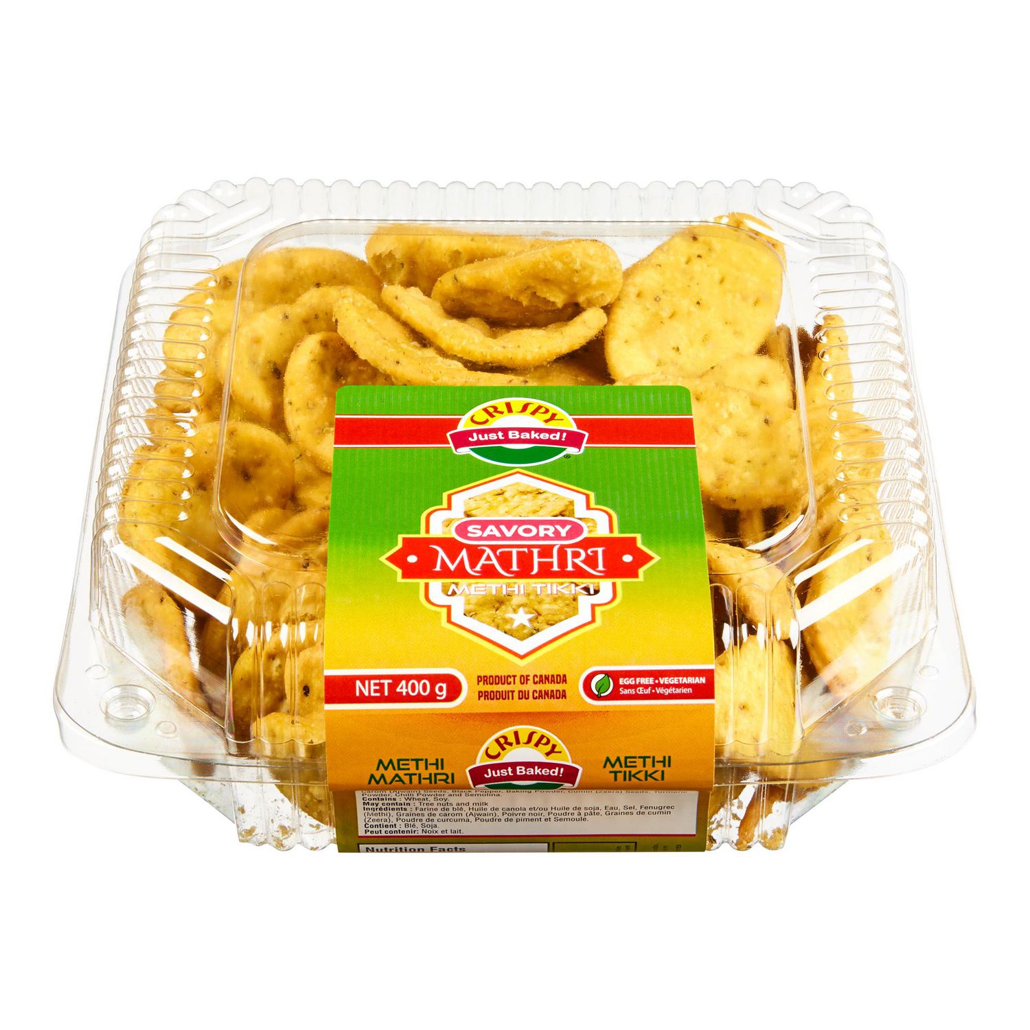 Crispy Just Baked! Savory Mathri