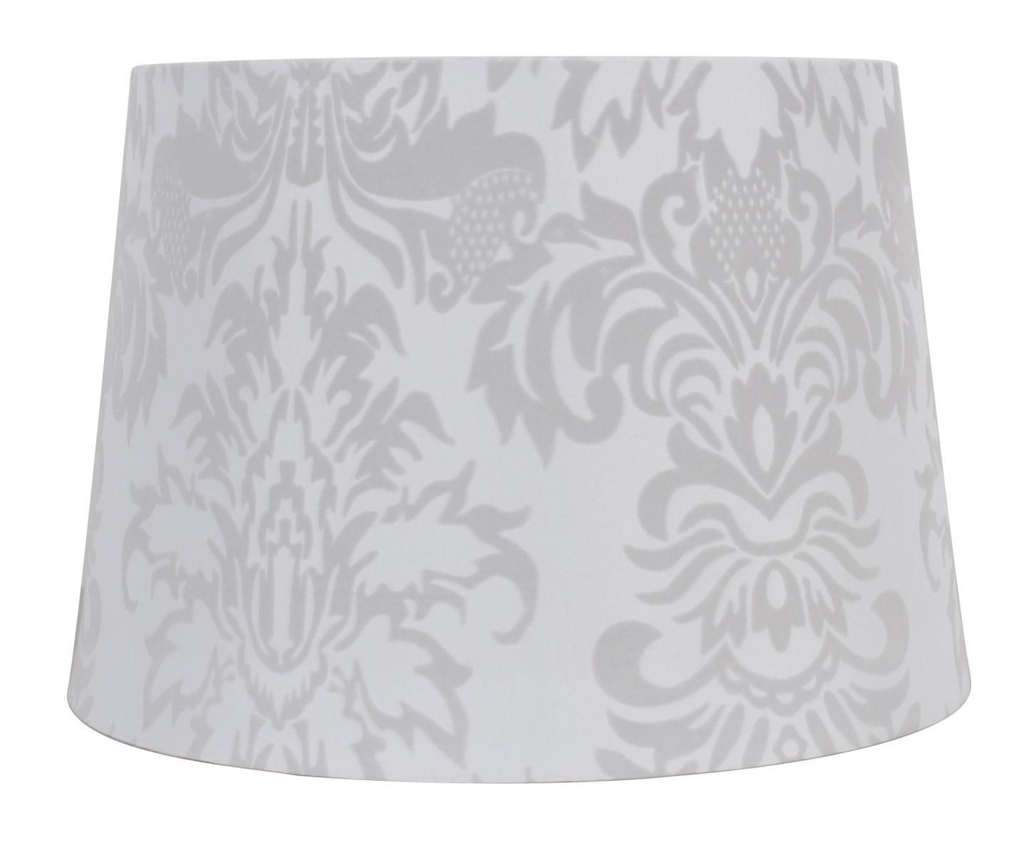 grey damask lamp shade