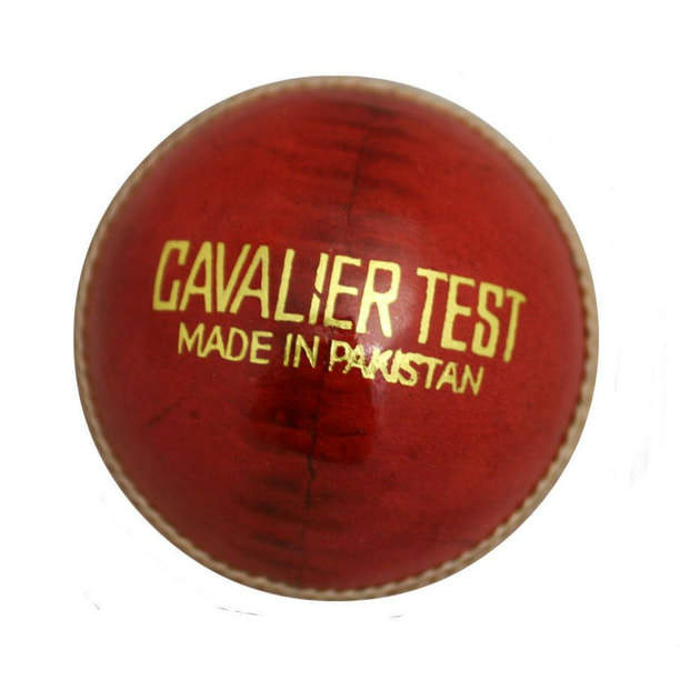 Balle de cricket rouge Cavalier Test