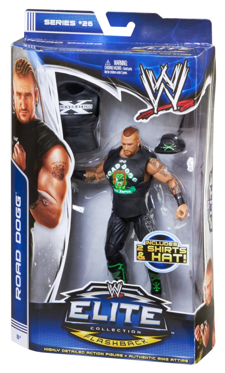 Wwe road dogg 2024 action figure