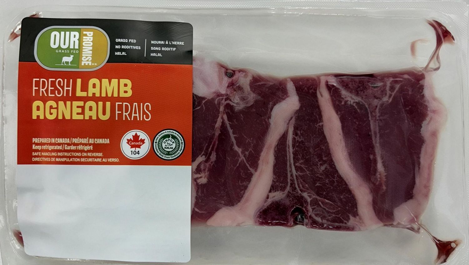 Our Promise Lamb Loin Chops, Lamb Loin Chops, 0.23 - 0.59 KG