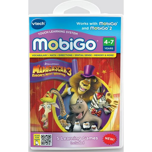 Jeu Mobigo- Madagascar 3 Version anglaise