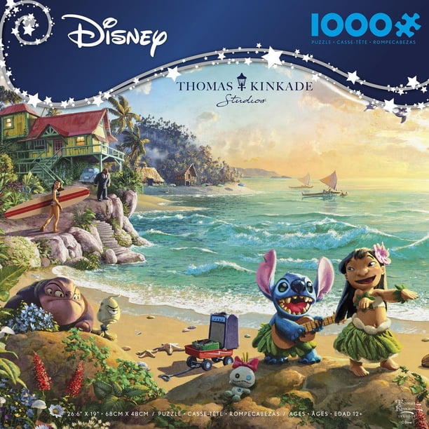 Disney Thomas Kinkade Puzzle Lilo et Stitch 1000 pièces - Walmart.ca