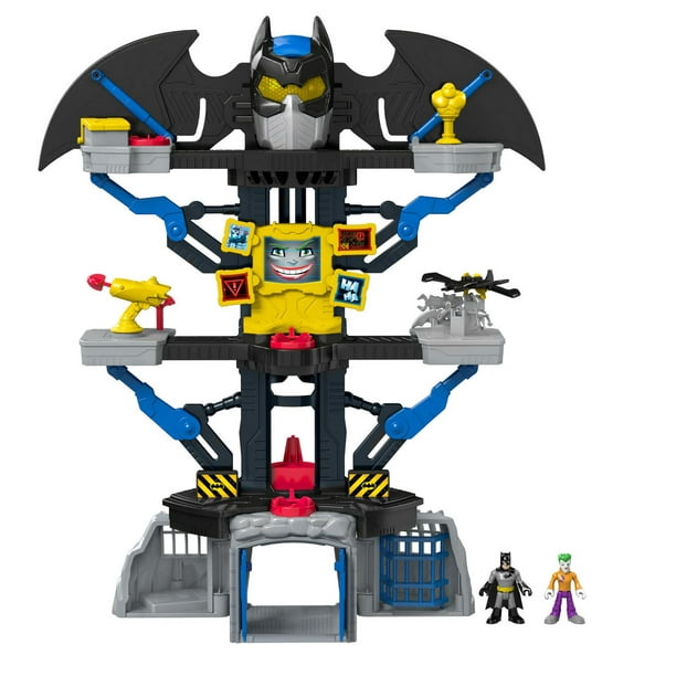Ensemble de jeu Imaginext DC Super Friends de Fisher-Price Batcave Transformable