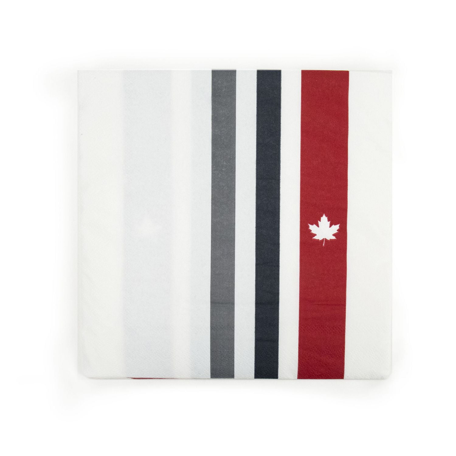 Canadiana Striped Napkins with Maple Leaf Accent Walmart Canada