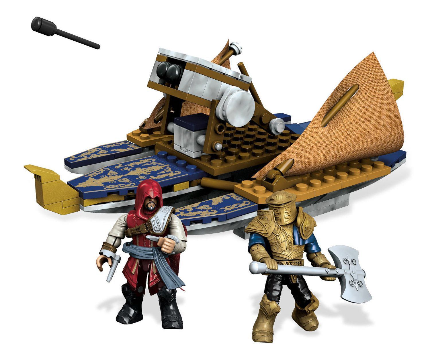 Mega Bloks CNG11 Assassin's Creed Naval Cannon Building Set 