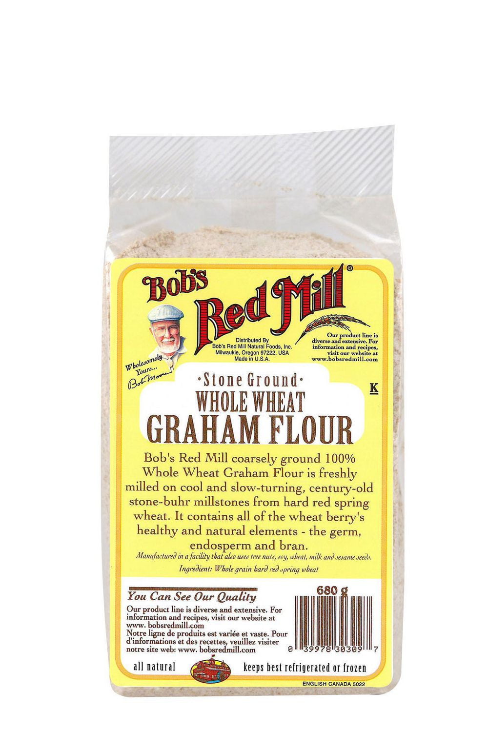 Bob's Red Mill Organic Graham Flour, 680 g | Walmart Canada
