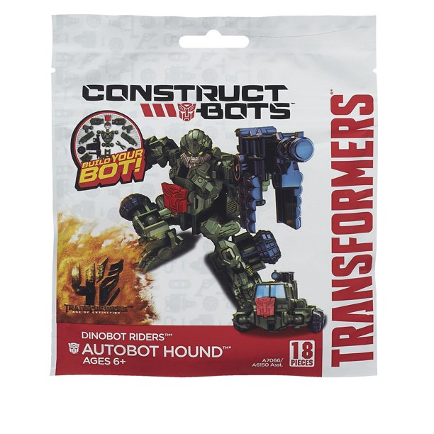 Transformers  Construc-Bots L'ère de l'extinction - Autobot Hound Figurine à assembler des  Cavaliers de Dinobots