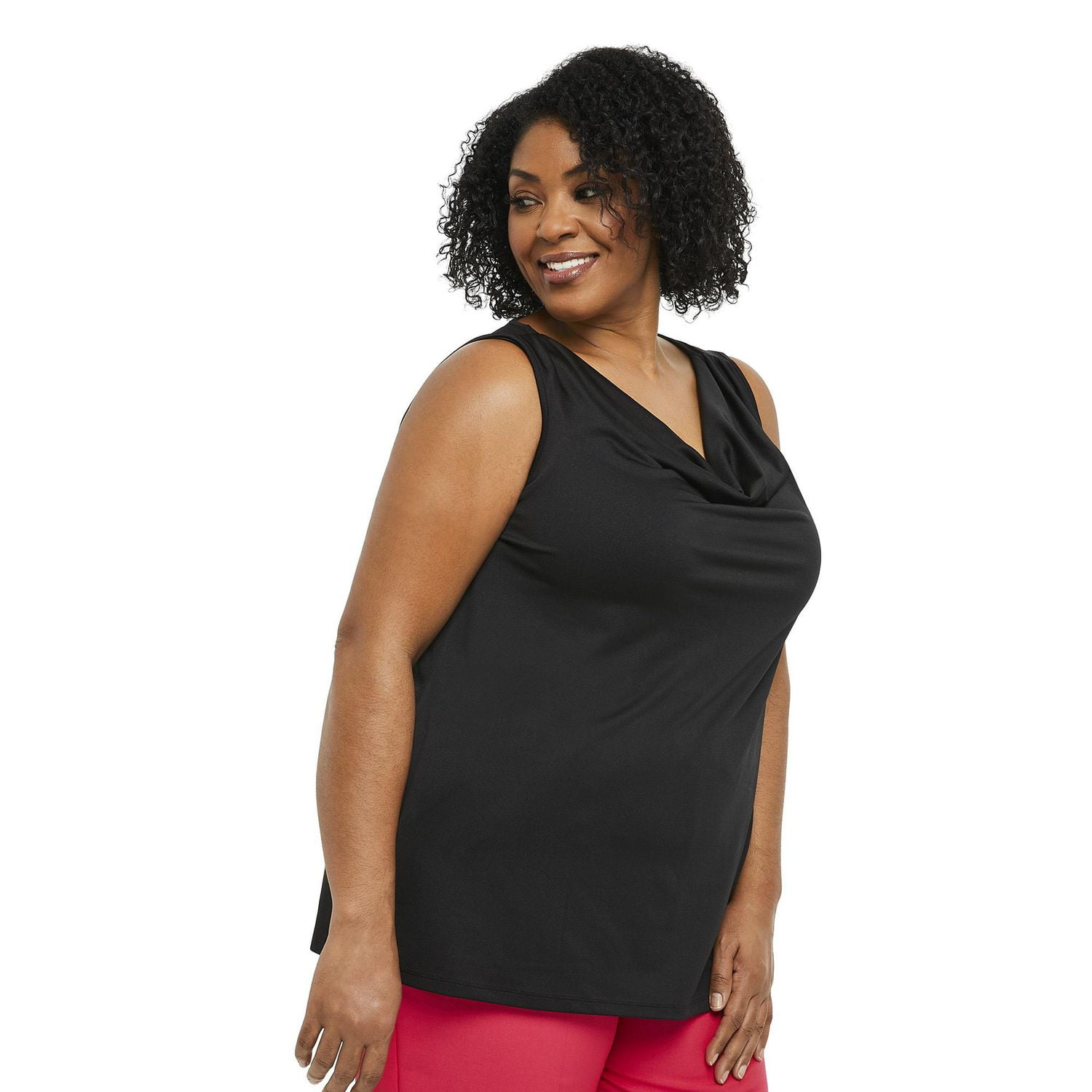 Penmans Plus Women's Cowl Neckline Tank