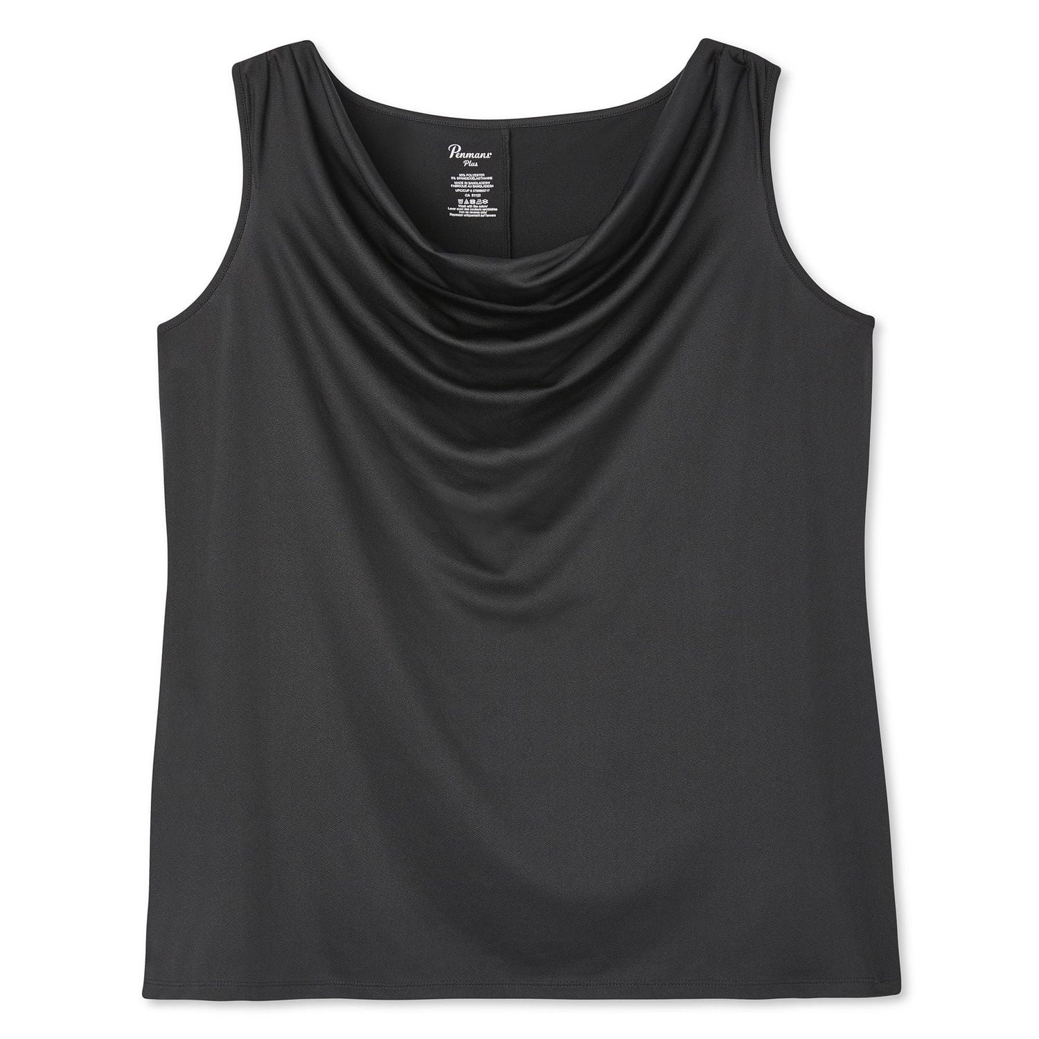 Penmans Plus Women's Cowl Neckline Tank