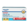 thumbnail image 1 of Equate Asa 81 mg Enteric Coated Tablets, 1 of 2