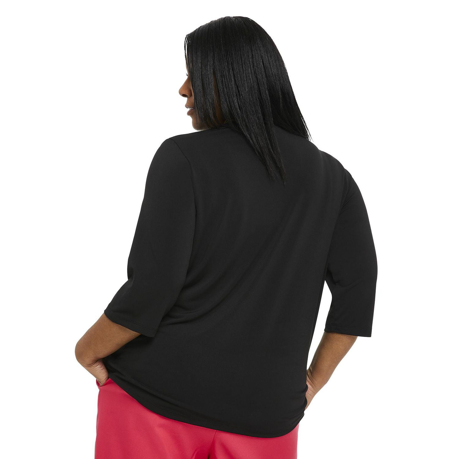 Haut trompe-l’œil avec collier Penmans Plus pour femmes