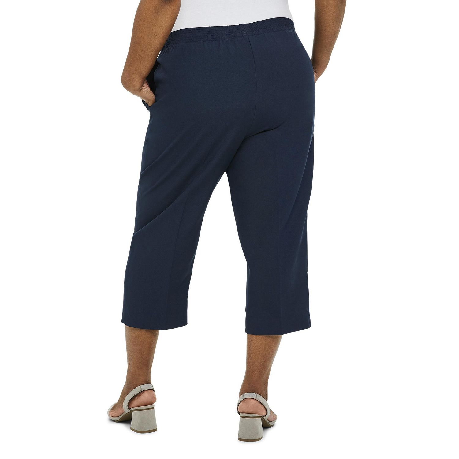 Harve Benard Polyester Capri Pants for Women
