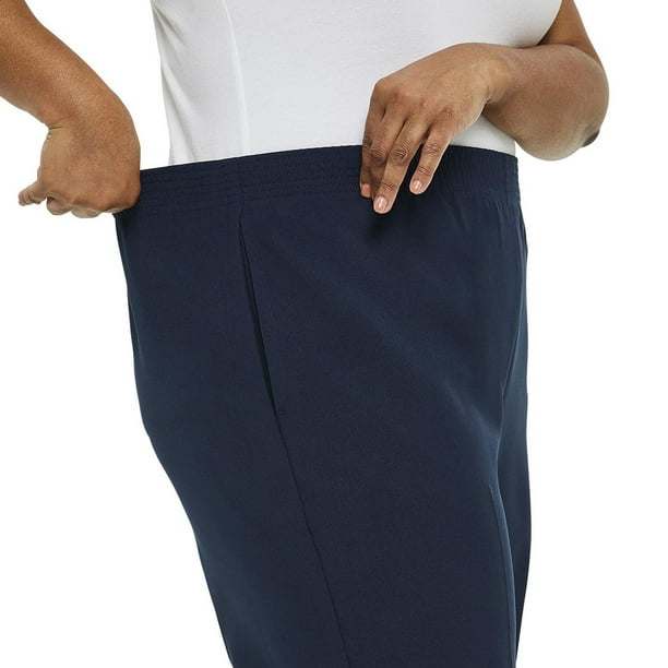 Penmans Women's Polyester Pull-On Capri Pant 