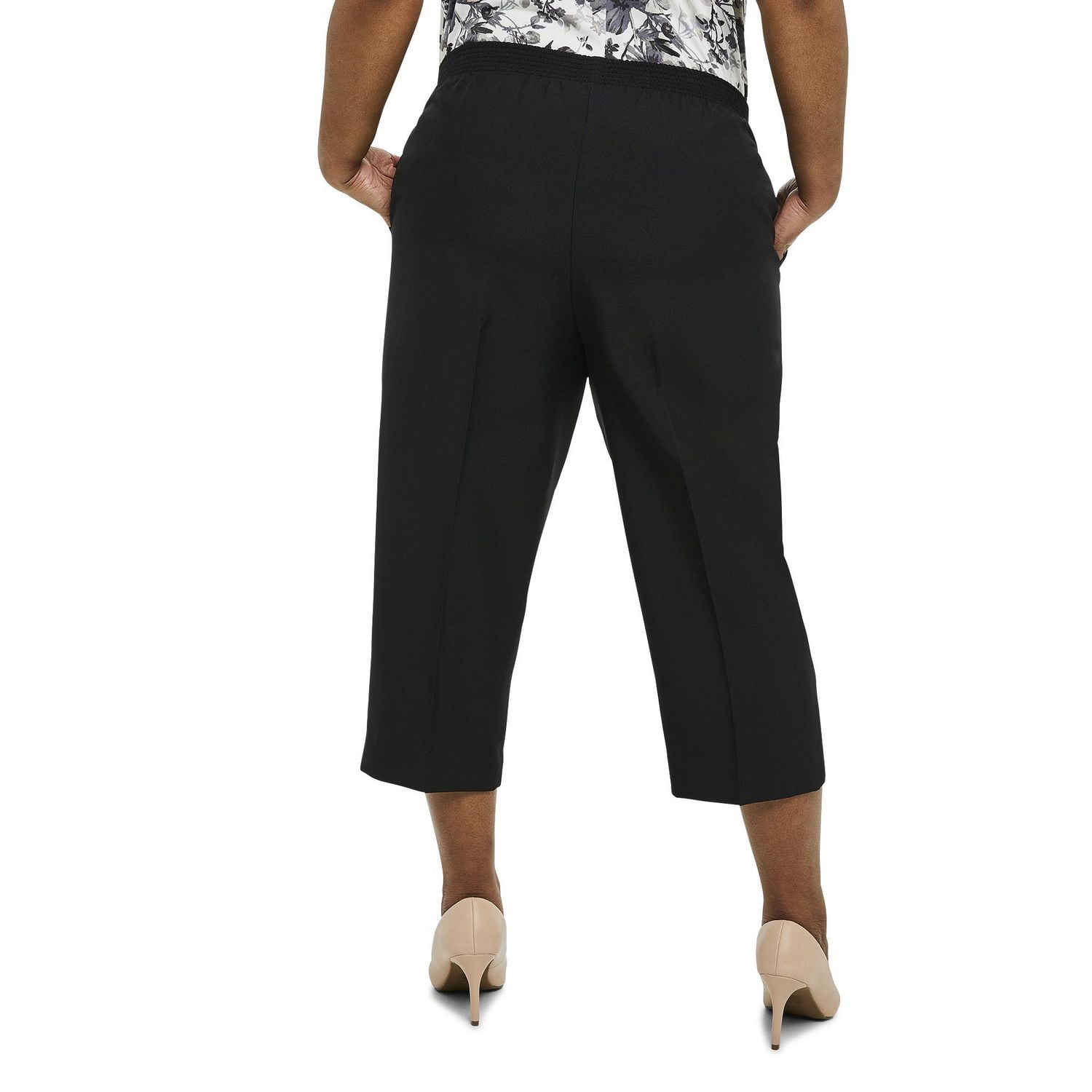 Penmans Women's Polyester Pull-On Capri Pant