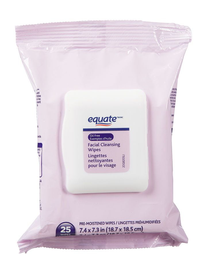 Equate Oil Free Facial Cleansing Wipes Walmart Canada