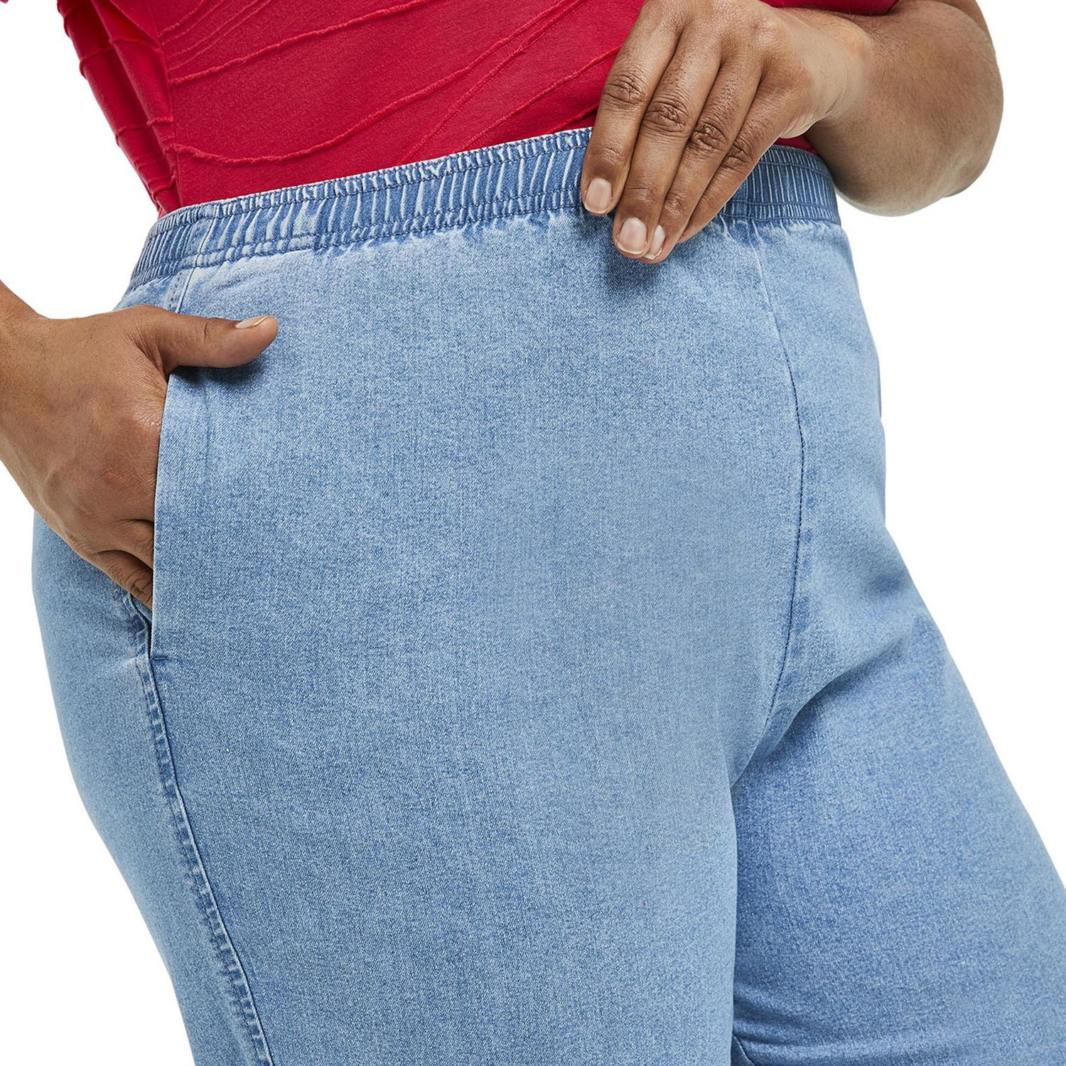 Penmans Women's Pull-On Denim Capri