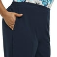 thumbnail image 4 of Penmans Plus Women's Polyester Pull-On Capri Pant, 4 of 6