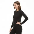 thumbnail image 2 of Athletic Works Women's Long Sleeve Thermal Top, 2 of 6
