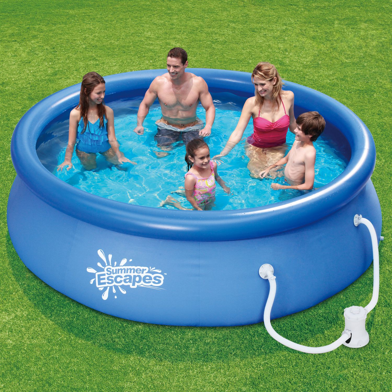 Summer Escapes™ 10'x30" Quick Set® Ring Kids Pool Set | Walmart Canada