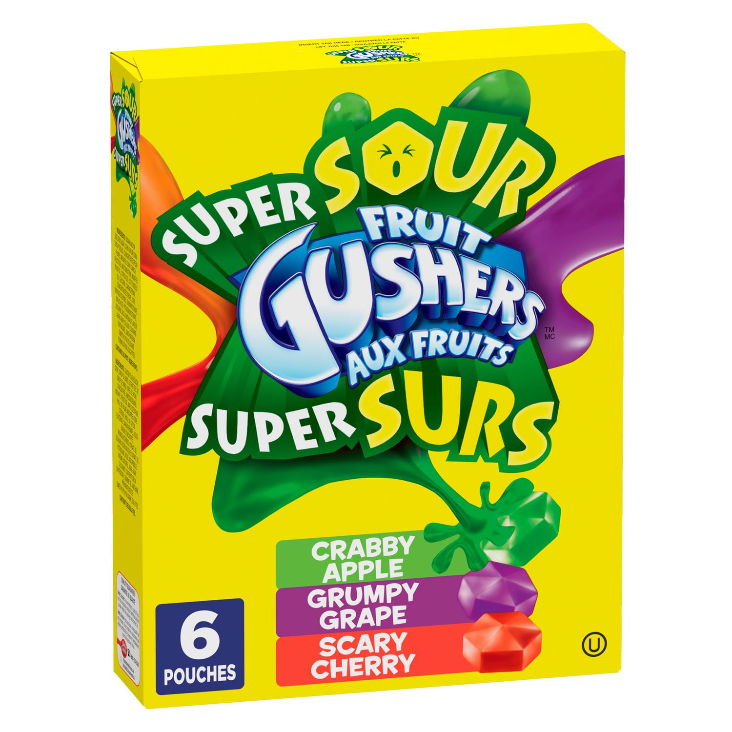 Fruit Gushers by Betty Crocker Super Sour Walmart Canada