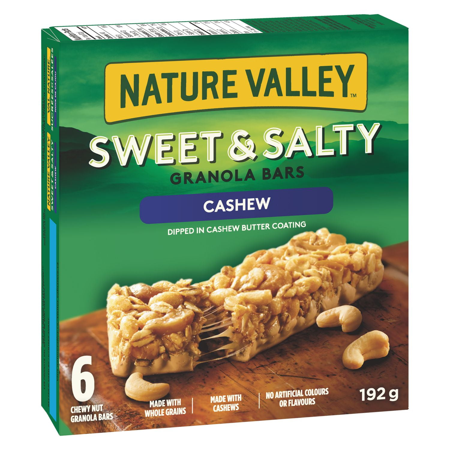 Nature Valley Sweet & Salty Cashew Chewy Granola Bars Walmart Canada