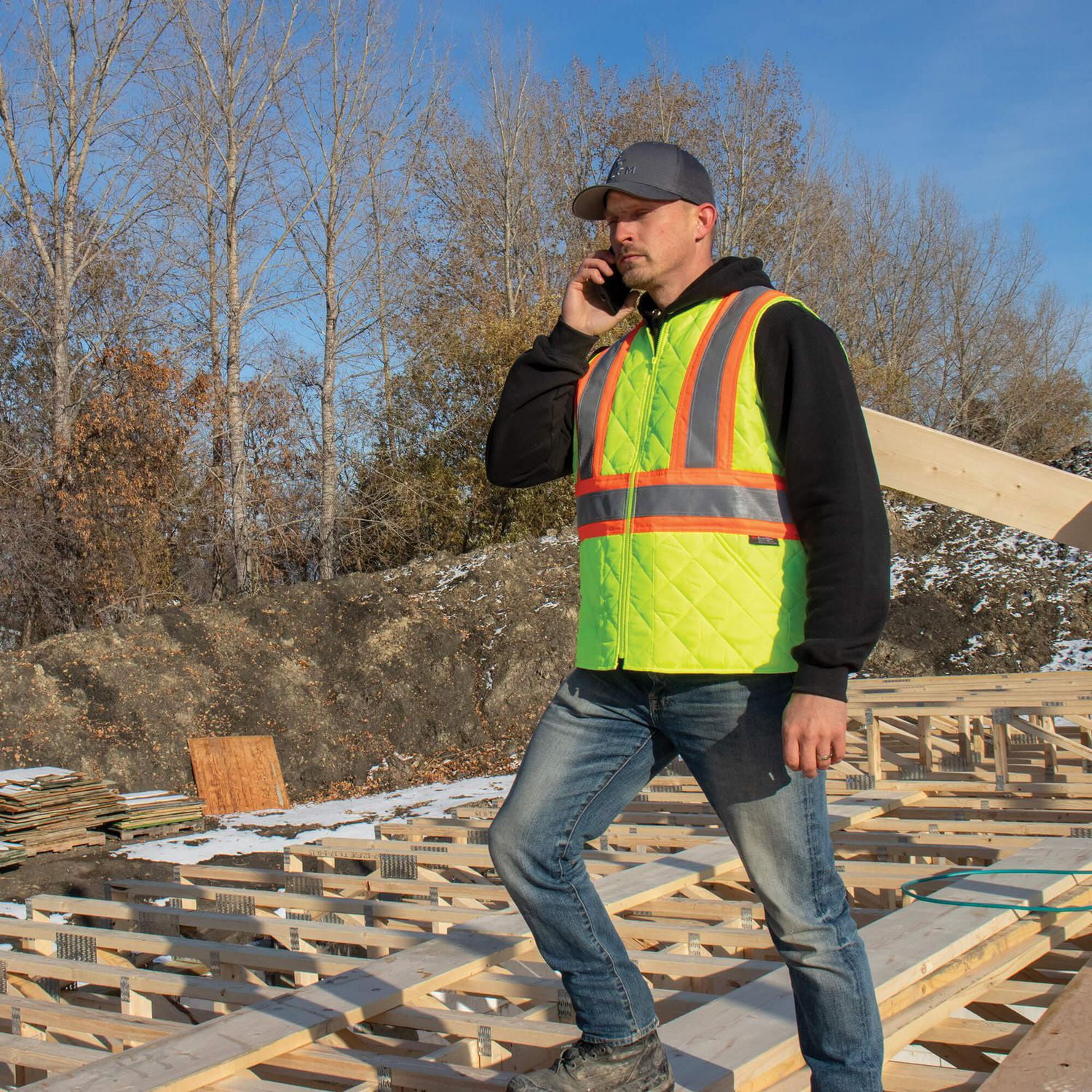 Veste De Sécurité Matelassée