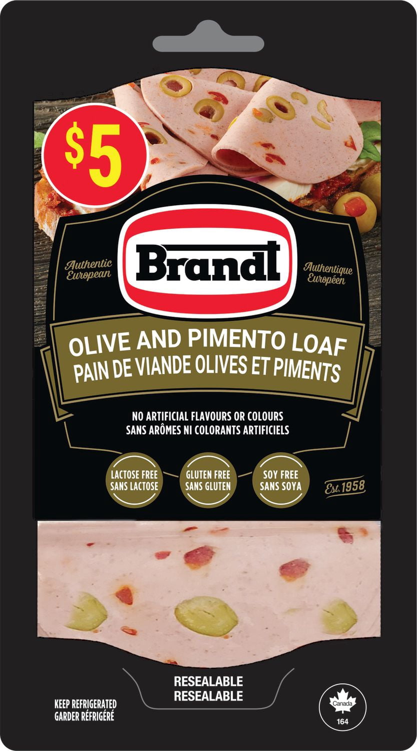 Brandt Meats Meat Olive And Pimento Loaf