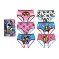 thumbnail image 1 of PAW Patrol Brief Underwear Six-Pack for Girls, 1 of 1