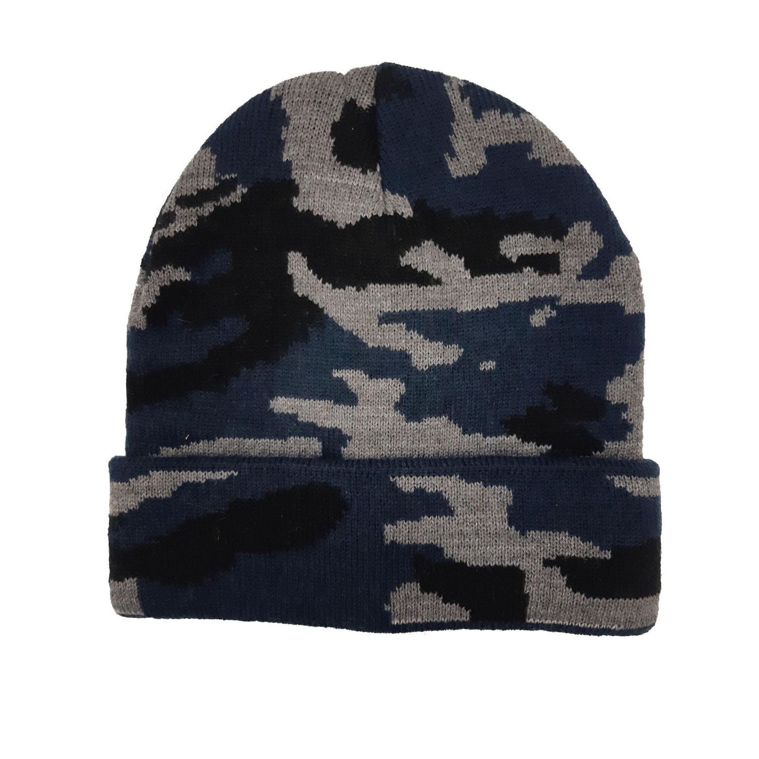 Bonnet camo jacquard avec gant