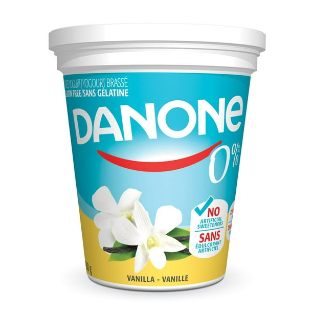 Yogourt à la vanille Danone 0 %