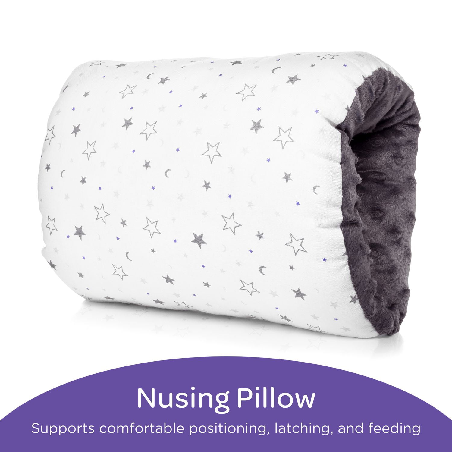 Momcozy Plus Size Nursing Pillow for Breastfeeding, with Adjustable Waist  Strap and Removable Cotton Cover 