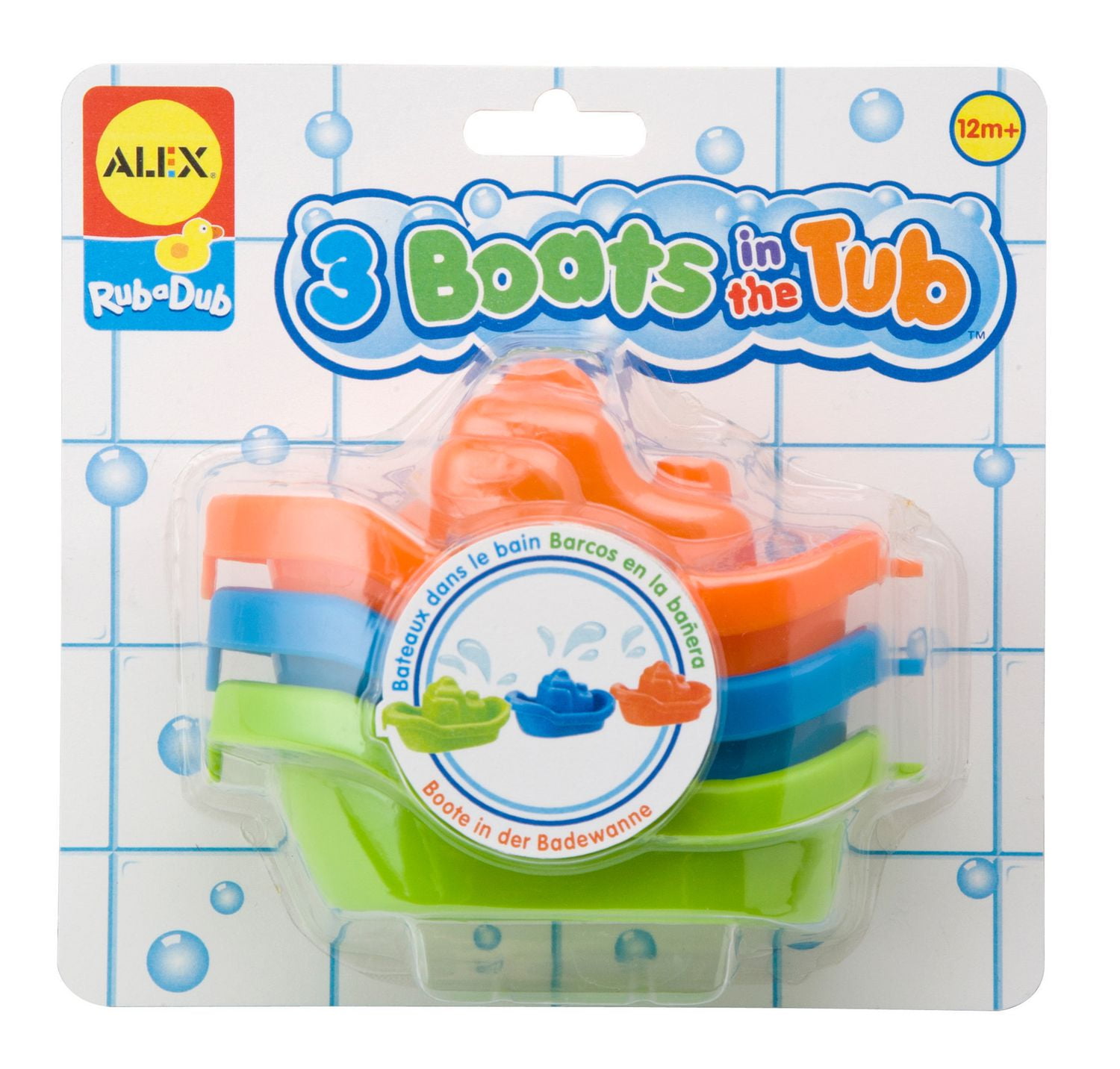 alex magnetic boats in the tub