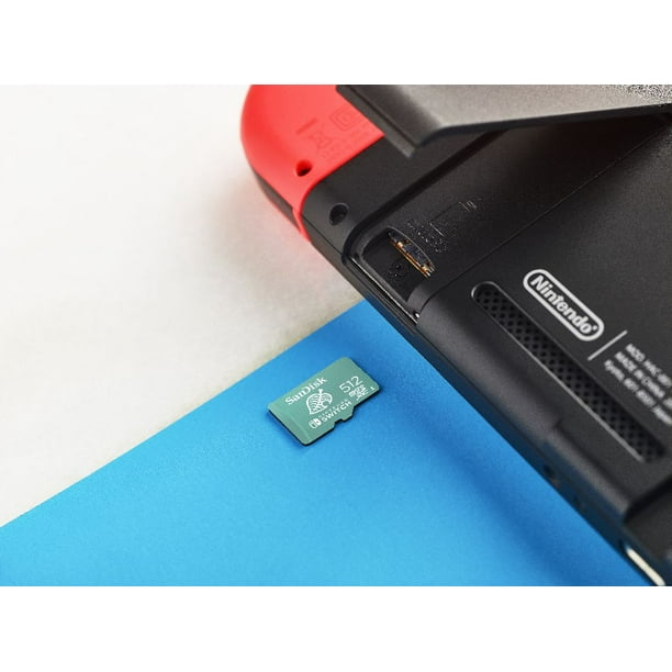 Carte SanDiskMD microSDXCMC pour Nintendo SwitchMC de 512 Go 
