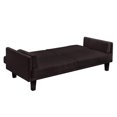 thumbnail image 3 of DHP Metro Futon, Brown, 3 of 3