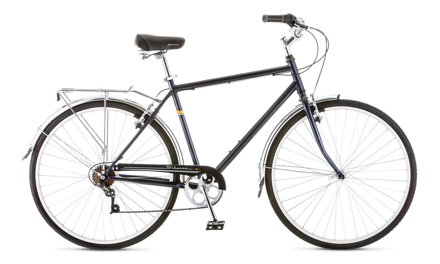 Schwinn Wayfarer Hybrid Bike 700c wheel size Navy Walmart