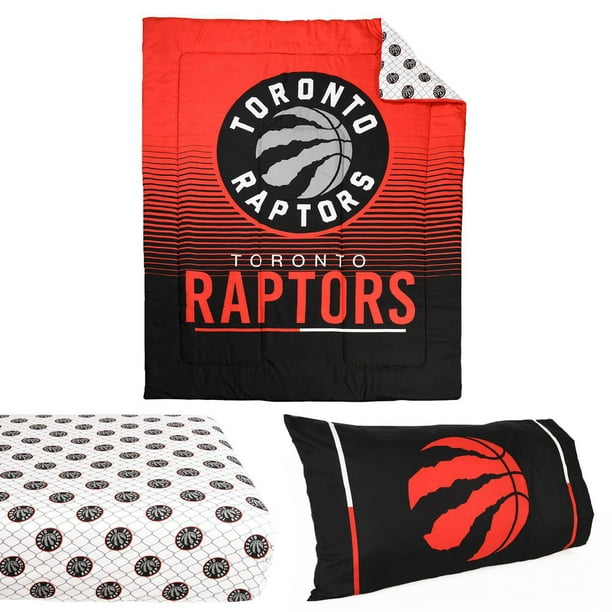 NBA Toronto Raptors 4Piece Twin Bedding Set Walmart.ca