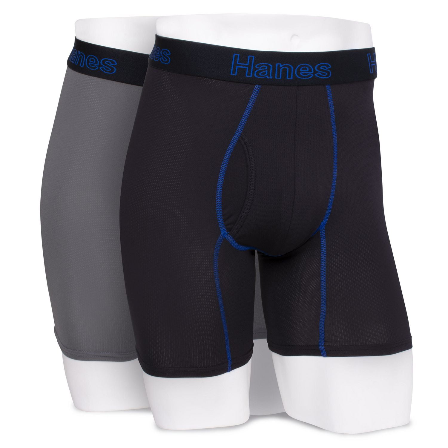 Hanes Men's 2 Pack Ultra Lightweight Mesh Boxer Brief