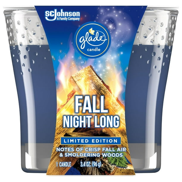 Glade Scented Candle Air Freshener, Fall Night Long Walmart.ca